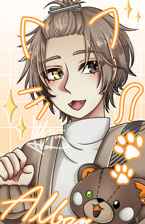 Alban Photocard Illust Alban Photocard Illust
