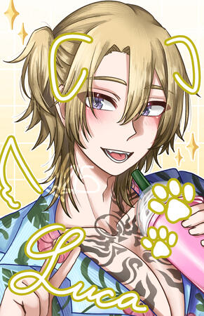 Luca Photocard Illust