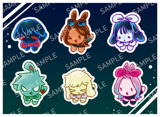 ALNST Bunny Acrylic Pins ALNST Bunny Acrylic Pins