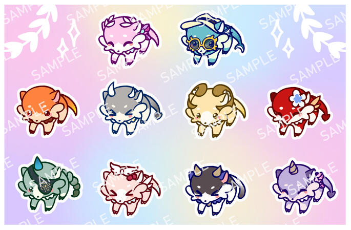Chimera Acrylic Charms Chimera Acrylic Charms