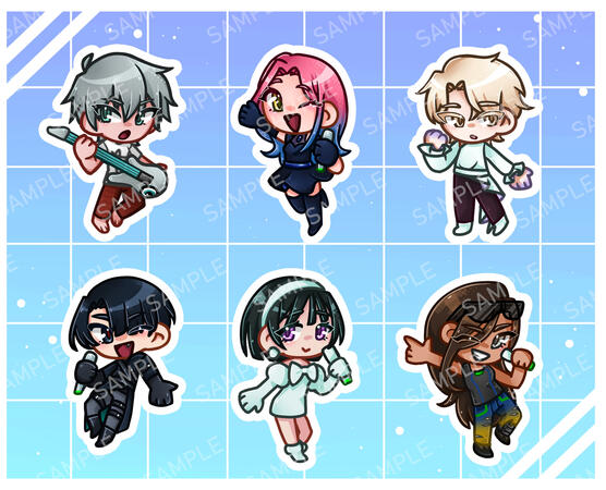 ALNST Acrylic Charms/Keychains ALNST Acrylic Charms/Keychains